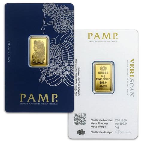 Pamp Suisse 20 Gram Gold Bar Ph