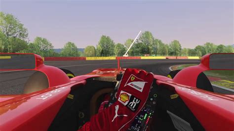 Assetto Corsa Ultimate Edition Probando El Ferrari F1 2017 En Spa