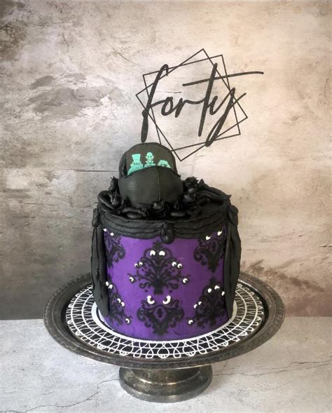 Haunted Mansion Themed Cake 👻 Rcakedecorating