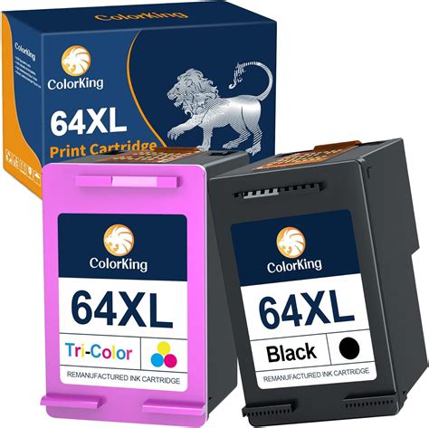 Colorking Remanufactured 64xl Ink Cartridge Combo Pack
