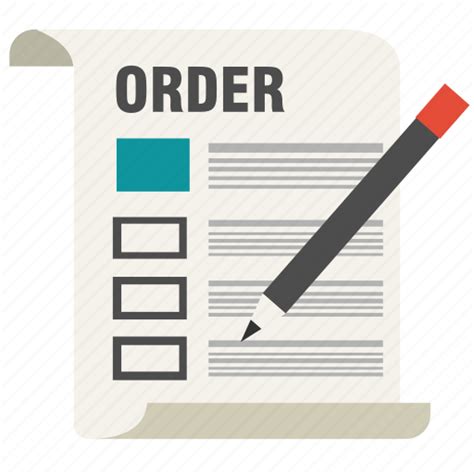 Order Form Icon
