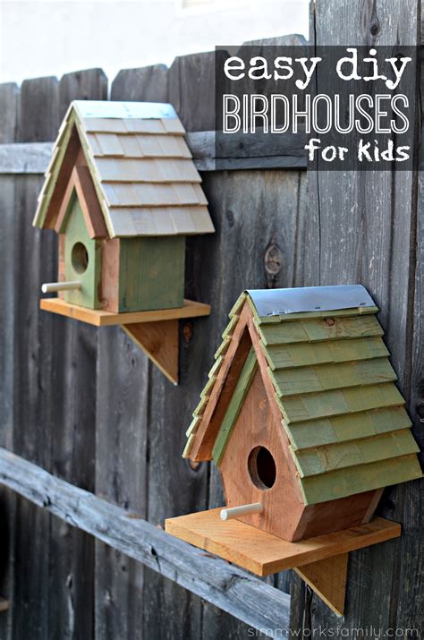 Kids Diy Birdhouse Kit Wooden Birdhouse Making Set Ciudaddelmaizslp