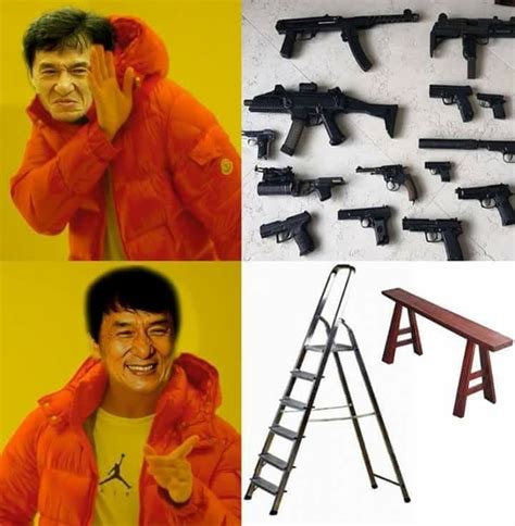 Every Jackie Chan Movie In A Nutshell Meme Guy
