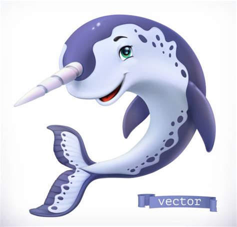 Narwhal Pic Clip Art Illustrations Royalty Free Vector Graphics And Clip