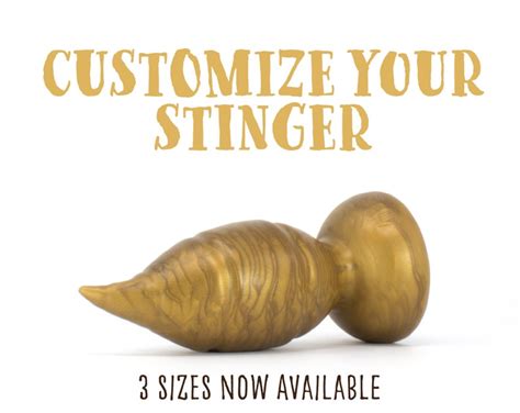 customize your stinger fantasy butt plug monster butt plug etsy