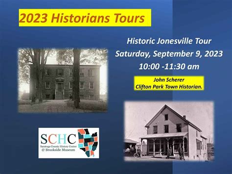 Historians Walking Tours Jonesville Saratoga County History Center