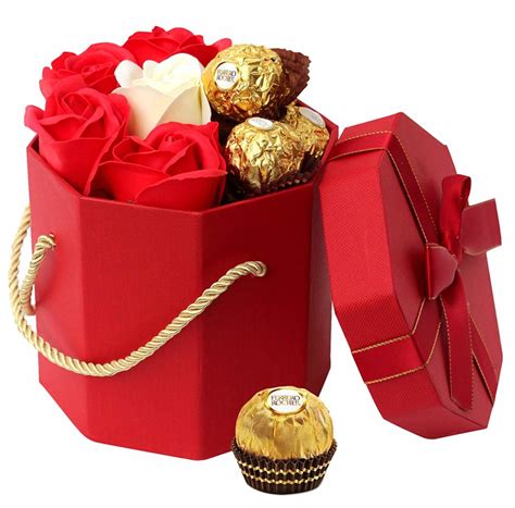 Amazon Com Valentines Day Chocolate T Box For Him Or Her Ferrero