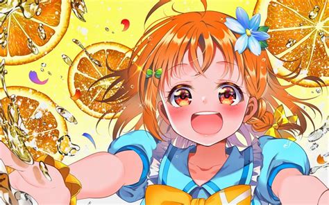 Download Wallpapers Chika Takami 4k Manga Love Live Sunshine