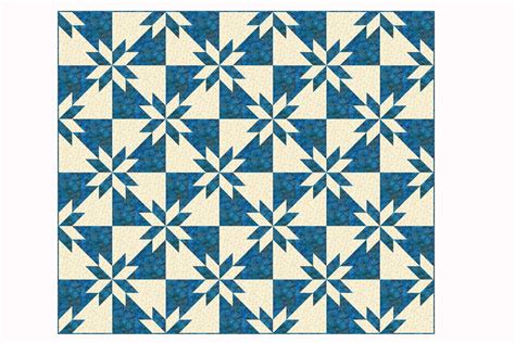 Easy Hunters Star Quilt Pattern