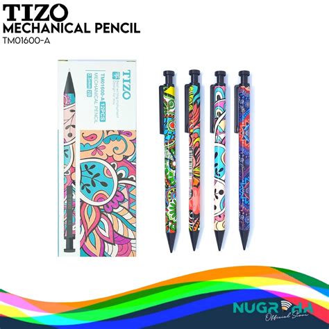 Jual Pensil Mekanik Mechanical Pencil Tizo 05mm Tm01600 A Shopee