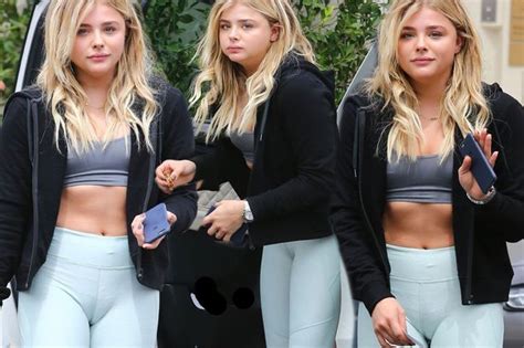 Chloe Moretz Dresses Down In Tight Gym Gear As Shes Pictured On Solo