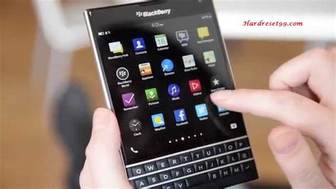 Blackberry Passport Hard Reset How To Factory Reset