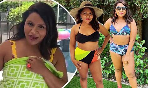 Mindy Kaling Is A Beacon Of Body Positivity As She Shows Off Her Curves In Two Bikinis On