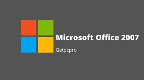 Office 2007 Preactivated Get Pc Pro