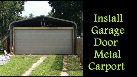 Fully Enclosed Carport Double With Storage Metal Metal Carport