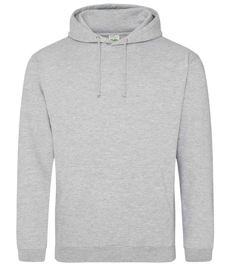 Plain Hoodie Heather Grey Available At Filigree Heart