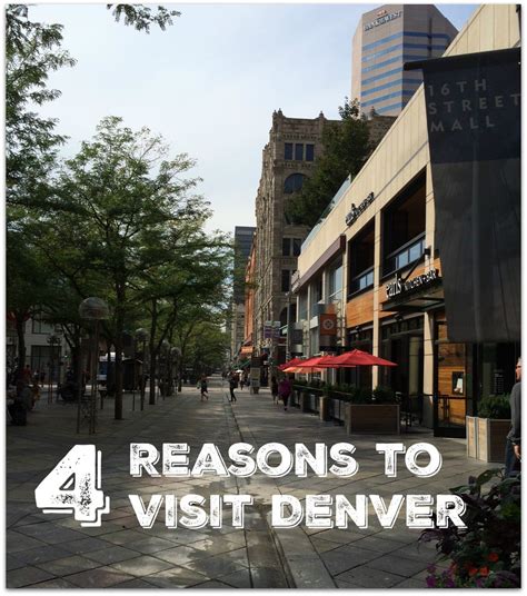 4 Reasons To Visit Denver Food Fun And Faraway Places