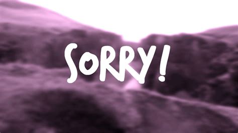 Sorry Hd Wallpapers Wallpaper Cave