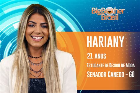 Bike parts, bike accessories, bike wear! BBB 2019: Goiana Hariany é a décima confirmada no reality