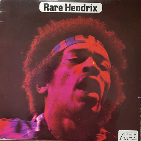 Jimi Hendrix Rare Hendrix 1981 Vinyl Discogs