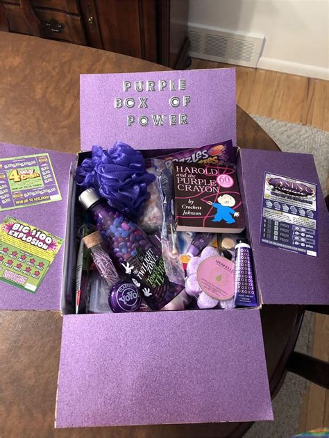 So go ahead and snag a present or two, and maybe even one for you—we won't tell! Apr 9, 2019 - March 26th was National Purple Day! Sent a ...