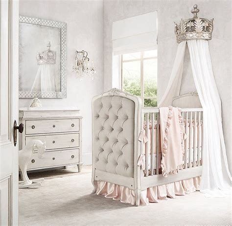 Check out these diy bed the spectacular crown cornice of this diy bed canopy makes for a bedroom that wows! RH Baby & Child's Pewter Demilune Canopy Bed Crown:A wall ...