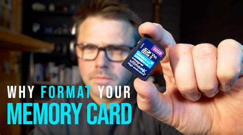 Why Format Your Memory Card