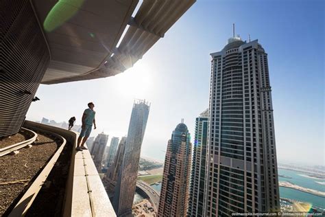 Exploring Dubai From The Rooftops Of Buildings Dubai