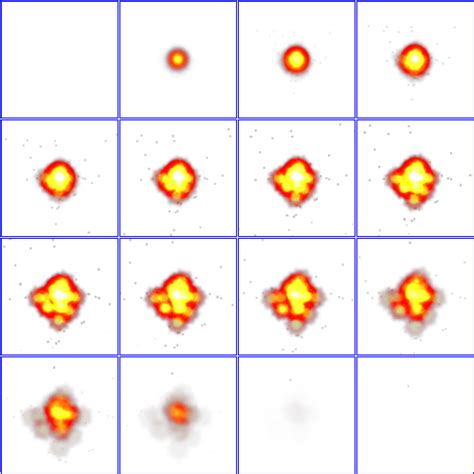 Ashey Explosion Sprite Sheet By Fralexion On Deviantart