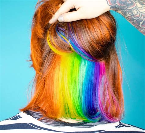 Hidden Rainbow Hair Transformation Good Dye Young
