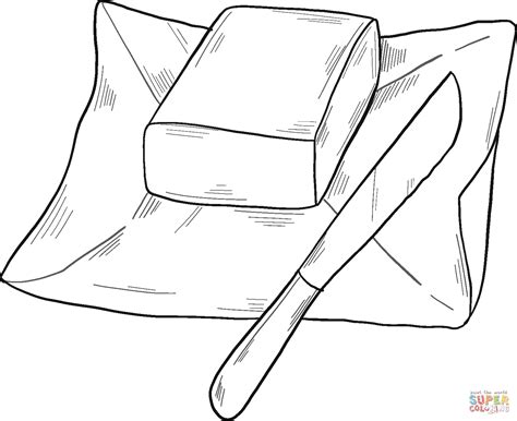 Butter In Colouring Pages Printable Coloring Pages Colouring Pages