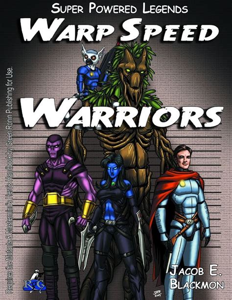 Super Powered Legends Warpspeed Warriors Super Powers Comic Heroes