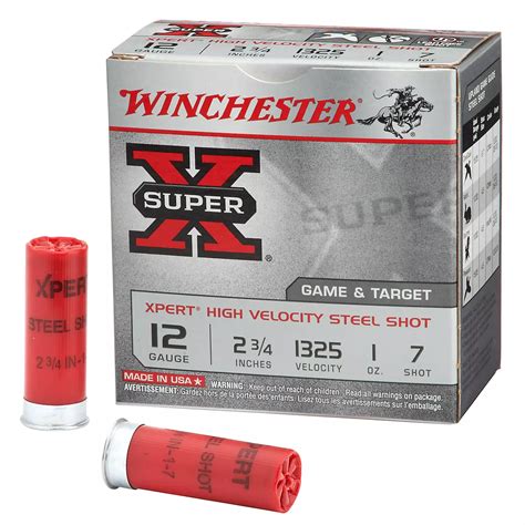 Winchester Xpert 12 Gauge Upland Game And Target Loads 25 Rounds Academy