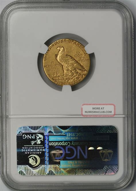 1910 D Indian Head Gold Half Eagle 5 Xf 45 Ngc Mintage 193 600