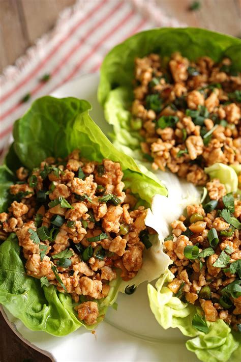 Healthy Turkey Lettuce Wraps Eat Yourself Skinny