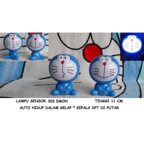 Jual Lampu Sensor Doraemon 302 Lampu Tidur Doraemon Shopee Indonesia