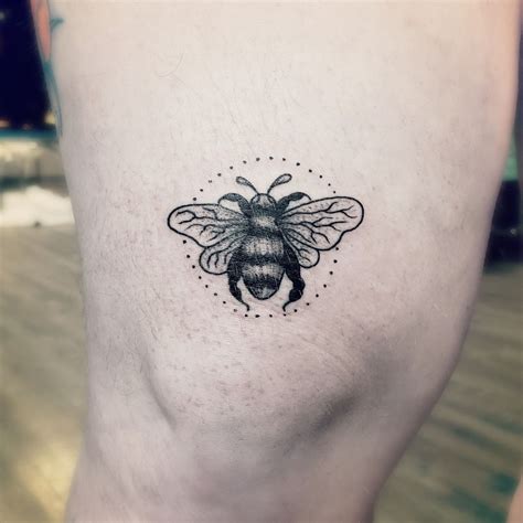 A Busy Little Bee 🐝⁣ Arm Band Tattoo Tattoos