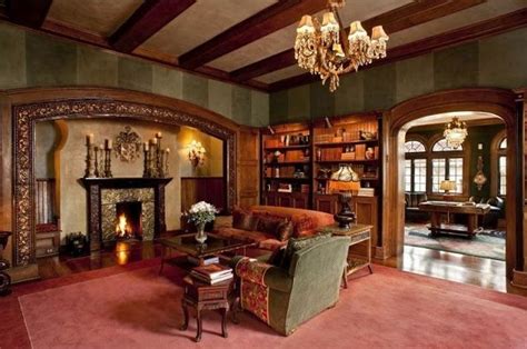 Old World Gothic And Victorian Interior Design More Old World
