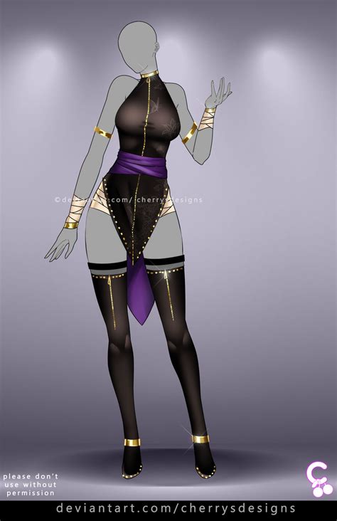 Closed 24h Auction Outfit Adopt 1335 By Cherrysdesigns On Deviantart