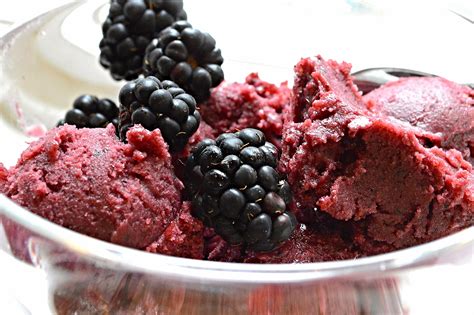 Blackberry Blueberry Buttermilk Sherbet — Unwritten Recipes