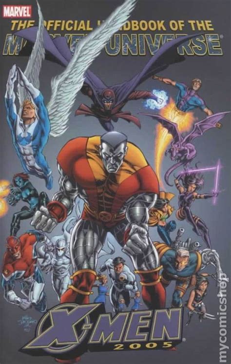 Official Handbook Of The Marvel Universe X Men 2005 Vf Stock Image 6