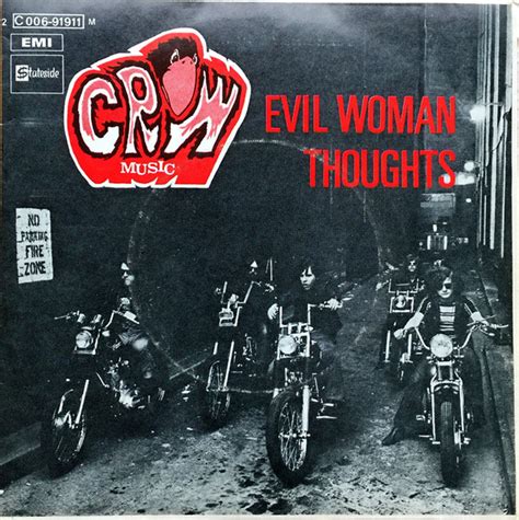 Crow Evil Woman Thoughts Vinyl 7 45 Rpm Single Discogs