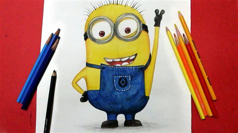 How To Draw A Minion Dave