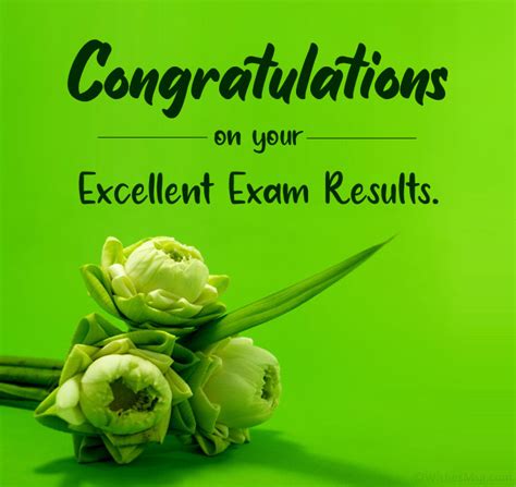 Congratulations For Passing Exam And Good Result Wishesmsg