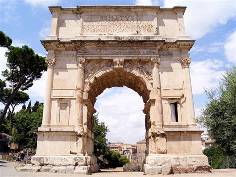Arch Of Titus History Reliefs And Facts Britannica