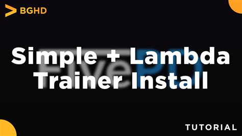 How To Install Simple Trainer Lambda Menu Fivem Tutorial Youtube