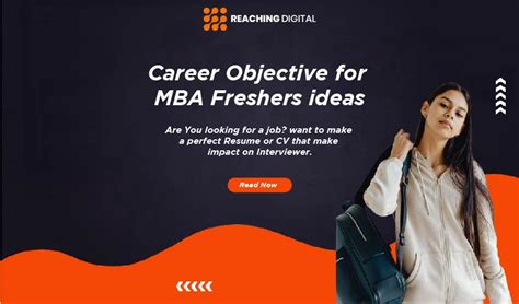 133 Unique Career Objective For Mba Freshers Ideas And Examples