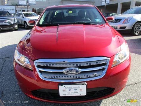 2011 Red Candy Ford Taurus Sel Awd 116944327 Photo 9