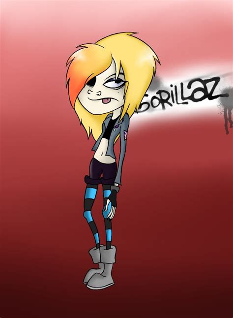 Unnamed Gorillaz Oc By Twisted G On Deviantart