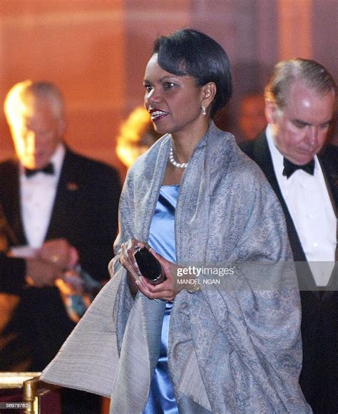 us secretary of state condoleezza rice arrives for a state dinner news photo getty images